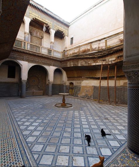 Conservation strategy for the missing balcony of the Glaoui Palace, Fez, Morocco