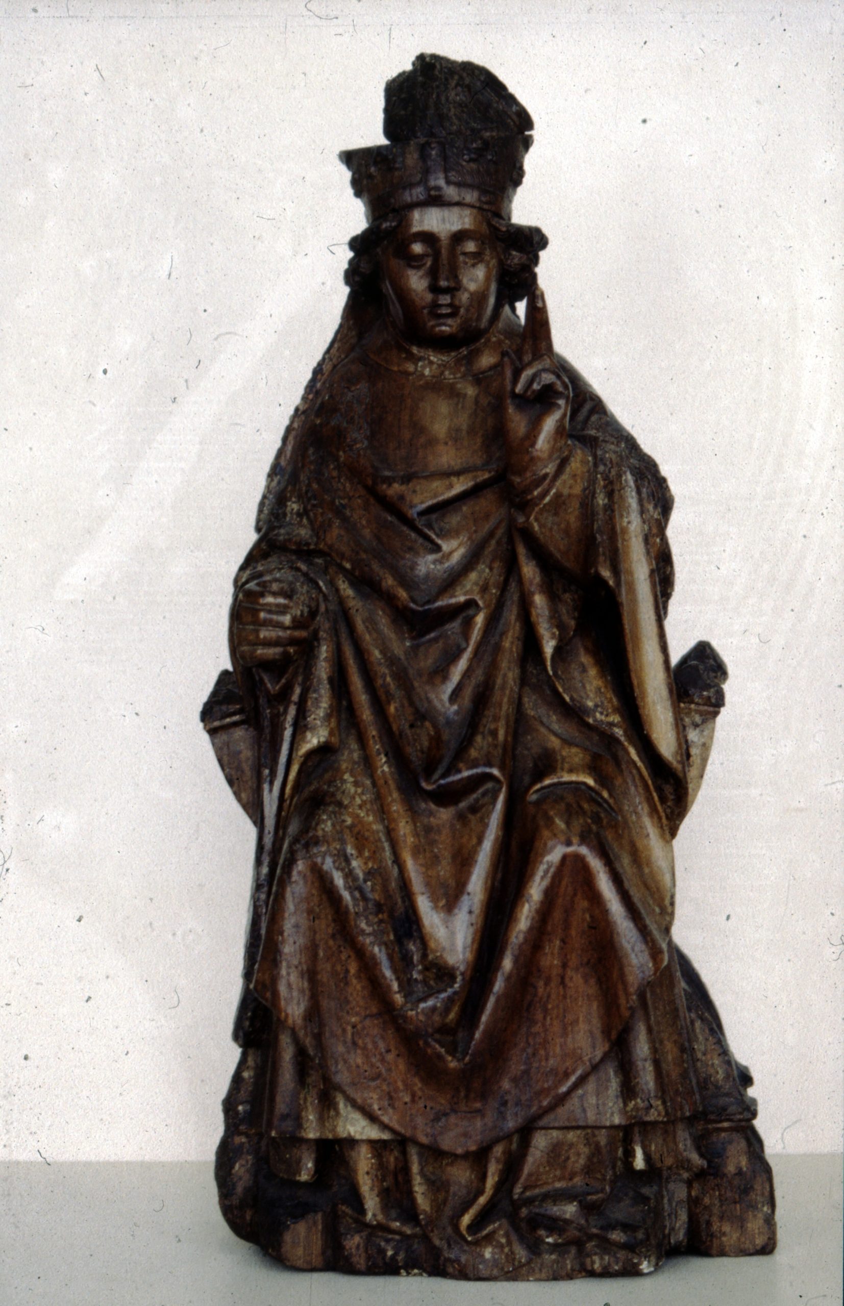 Escultura Obispo entronizado, Bélgica